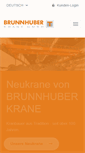 Mobile Screenshot of brunnhuber.de